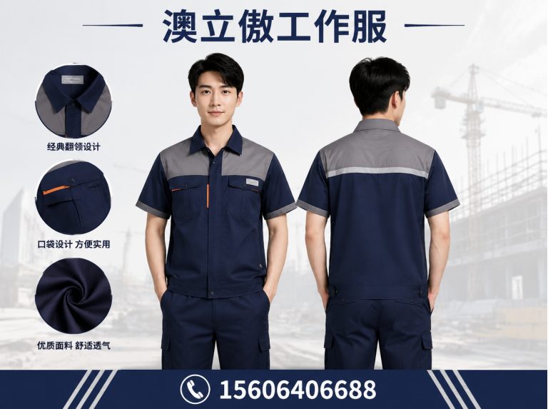 钢城区防护服生产展示图